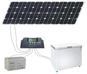 BCD-70 70L solar DC Fridge-Freezer product image