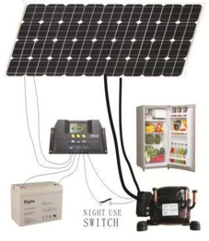 BC-75 75L solar DC Refrigerator product image