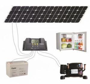 BD-150 148L solar DC Chest Freezer product image