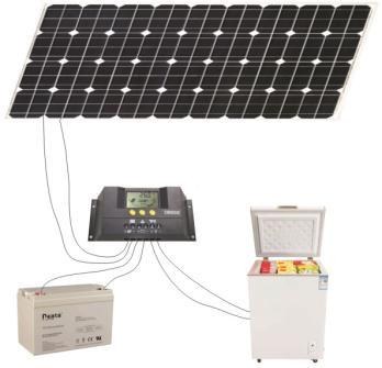 BD-258 258L solar DC Chest Freezer product image
